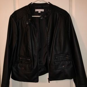 Pleather jacket
